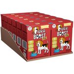 Furr Boost Dog Drink Hydration Pack Beef, Broccoli, & Blueberry (12x400ml) | 100% Natural Rehydration Smoothie for Dogs | No Additives or Preservatives | More Benefits than Bone Broth |