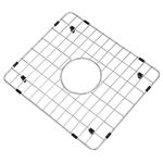 Zeesink Sink Grid 14 15/16" X 13",Small Sink Protectors for Kitchen Sink,Kitchen Sink Grid,Stainless Steel Sink Protector with Center Hole