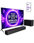 ULTIMEA Soundbar with Wireless Subwoofer, VoiceMX & BassMX, App Control, 2.1ch Sound Bar for TV, 240W Peak Power, Adjustable Bass, HDMI, Optical, Bluetooth 6.0, Poseidon M30 (2026 Model)