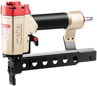 meite Narrow Crown Stapler, 18 Gauge Stapler Gun, 1/4" Crown Stapler