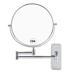 10x Wall Mounted Makeup Mirror