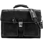 Floto Novella Leather Briefcase Attache Messenger Bag