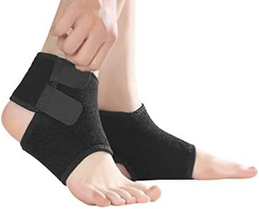 (S: For Kids Shoes Size: 12-3, Black) - Ankle Brace Support for Kids Breathable Non-slip Adjustable Compression Socks Ankle Tendo Foot Support Sleeve Stabiliser Wrap Guard for Running Basketball Dance Ankle Sprain Injuries Relief Joint Pain