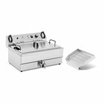 Royal Catering RCPBG 16H Fat baking device - 23 L - royal_catering - 230 V Electric fryer Fryer Gastronomical fryer Fryer stainless steel