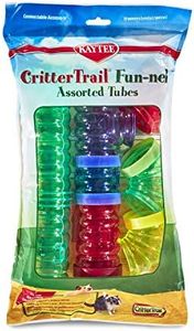 Kaytee Critter Trail Funnel Connectable Colour Tubes, 16 Pieces, Fits All Critter Trail Habitats