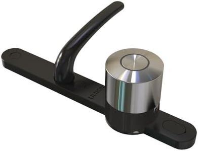 Ultion Nuki Smart Lock 2025 - for PVC & Composite Doors | 3-Star Plus Security | Alexa/Google/Apple Compatible | Auto Lock/Unlock & Flexible Access (Black, Doors Under 55mm Thick)