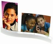 Neil Enterprises Inc. Large Frosted White Wave Frame - Pack of 50