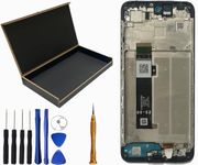 SECRETIGER LCD Screen Display Touch Digitizer Assembly with Frame Replacement for Moto rola Moto G Play 2024 6.5" (Moto G Play Gen 3 XT2413V