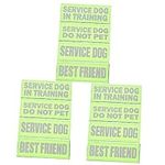 Ipetboom 12 Pcs Service Dog Sticker