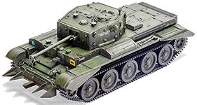 Airfix Model Set - A1373 Cruiser Mk.VIII A27M Cromwell Mk.IV Model Building Kit - Plastic Model Tank Kits for Adults & Children 8+, Set Includes Sprues & Decals - 1:35 Scale Model