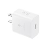 Samsung Original 25W Type-C Travel Adaptor Without Cable, 2024 (White)