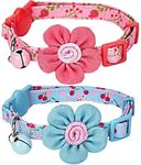 Blueberry Pet Pack of 2 Cat Collars