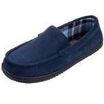 RockDove Men's Alexander Flannel Lined Loafer, Size 11 US Men, Navy