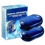 Electromagnetic Car Defroster – Solar-Powered Windscreen De-Icer with 360° Anti-Freezing, Fast Ice Removal, Rechargeable Winter Car Heater for Frost Prevention 2pcs