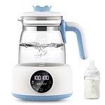 Sejoy Baby Formula Kettle Warm Water Dispenser for Making Formula Bottle within 20s, Traditional Baby Bottle Warmer Replacement, Accurate Temperature Control, Boil-Dry Protection, 72h Keep Warm, 1.2L