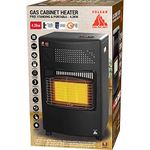 Vivo Technologies 4.2kw Calor Gas Heater LPG Portable Cabinet Butane Fire + Regulator & Hose