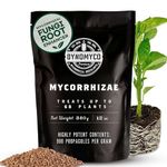 DYNOMYCO Mycorrhizal Fungi Inoculant, 340g/12oz – Boosts Root Growth, Yields & Nutrient Uptake – 900 Propagules/g, Concentrated Granules, & OMRI Compliant – Seed Starter Soil Mix Compatible