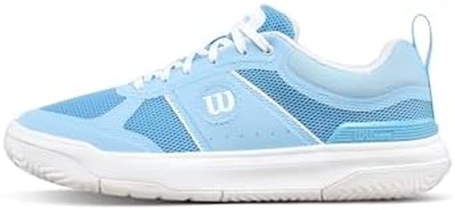 WILSON Pickle Pro Women's Pickleball Shoe - Airy Blue/Airy Blue/White, Size 9