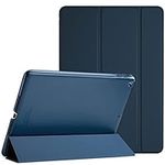 ProCase iPad 9.7 Case (Old Model) 2018 iPad 6th Generation / 2017 iPad 5th Generation Case - Ultra Slim Lightweight Stand Case with Translucent Frosted Back Smart Cover for iPad 9.7 Inch –Navy