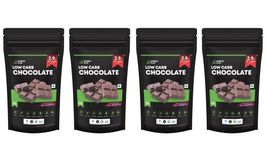 Green Sun Low Carb Chocolate | Pack of 4 | 2.9 g Net Carb Per Chocolate | Keto Friendly| Sugar Free | Natural Sweetener Stevia | Guilt Free Sweet | Belgian Cocoa | Diet Food| Healthy Product