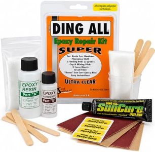 Ding All 3 Oz (84ml) Super Epoxy Repair Kit for Small to Medium Size Epoxy and Polyester Surfboards Repairs