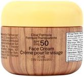 Sun Bum Clear Zinc Oxide Face Cream SPF 50 - Broad Spectrum UVA/UVB Protection - Paraben Free - Gluten Free and Oil Free - 30ml