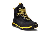 POLO RALPH LAUREN Men's Adventure 300 Mid High-top Boot Sneaker, Black/Yellowfin, 13