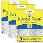 Nordic Pure 14x14x1 MERV 10 Pleated