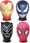 4 Pcs Halloween Superhero Cosplay F