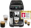 De’Longhi Magnifica Evo Next - Perfetto Kaffeevollautomat mit LatteCrema-Milchaufschäumer, 13 One-Touch-Getränke, Coffee- und Cappuccino Kaffeemaschine, farbiges Touch-Display, Titan (ECAM312.80.TB)