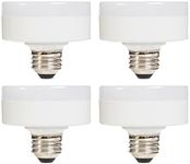 SLEEKLIGHTING E26 11W LED Puck Light Bulb Dimmable 5000K 800lm, UL Listed - Cool Light (4 Pack)