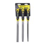 Stanley 022464 File Set includes 1/2 Round/ Flat/ 3 Square (3 Pieces)