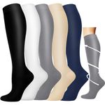 Graduated Medical Compression Socks for Women&Men 20-30mmhg Knee High Sock