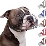 BronzeDog Pitbull Dog Muzzle Wire B