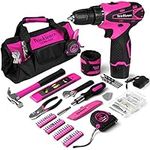 Pink Drill Set for Women, 137 Piece