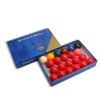 Laxmi Ganesh Billiard Snooker Ball Set Size 52.5 mm (Multicolour)