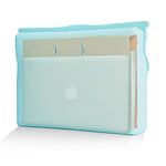 Large Silicone Waterproof and Heat Resistant Bag- Airtight Ziplocked Seal Pouch, Fireproof & Water Proof Safe Storage Holder for Cash, Passport, Laptop, Folder, Important Legal Documents & Valuables