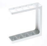 Yamazaki 7930 GRIND Umbrella Stand, white, Steel/Polypropylene, Minimalist, 23.5 x 6.5 x 24.3 cm