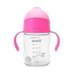 Evorie Weighted Straw Sippy Cup wit