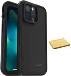 LifeProof FRĒ Series Waterproof Case with Magsafe for iPhone 13 Pro (Only) - with Cleaning Cloth - Non-Retail Packaging - Black