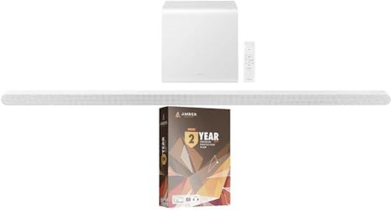 Samsung HW-S801D 3.1.2Ch Soundbar and Subwoofer with Wireless Dolby Atmos and 2 Year Amber Protection Plan (2024)