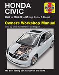 Honda Civic Petrol & Diesel (01 - 05) Haynes Repair Manual (Paperback)