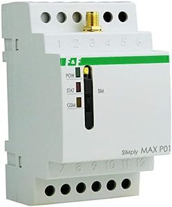 Relais de télécommande GSM - Contrôle SMS - 2 entrées - 2 sorties Simply MAX P01 F&F 6943