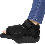 Vive Offloading Post-Op Shoe - Forefront Wedge Boot for Broken Toe Injury - Non Weight Bearing Medical Recovery for Foot Surgery, Hammer Toes, Bunion, Walking Orthopedic (Men Up to 6.5, Women 6-8)