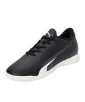 Puma Unisex-Kid Ultra Play IT Junior Black-White Football Shoe - 5UK (10723702)