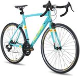 HH HILAND 700c Road Bike 14 Speed, Aluminum Frame Racing Bike, City Commuter Bicycle for Men Women