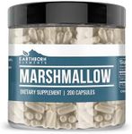 Earthborn Elements Marshmallow Root (200 Capsules) High in Mucilage, 100% Pure & Potent, Non-GMO & Gluten-Free (950 mg Serving)