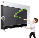 GLOW ACRYLIC Screen Guard for LED/LCD/Plasma/TV (Transparent) with Easy Installation (88-inch)