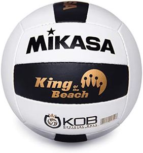 King of The Beach The Miramar® ® Volleyball by Mikasa - The 2022 Official Tour Beach Volleyball Designed by Olympian and World Champion Sinjin Smith.