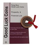 Plus Value Feng Shui Lucky Good Luck Coin (5 Set) for Wealth, Abundance, Prosperity